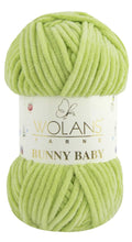 Load image into Gallery viewer, Wolans Bunny Baby Knitting and Crochet Yarn/ Wool 100g Balls 76 Colours Available
