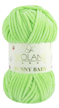 Load image into Gallery viewer, Wolans Bunny Baby Knitting and Crochet Yarn/ Wool 100g Balls 76 Colours Available
