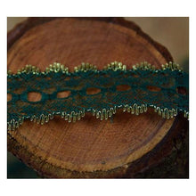 Load image into Gallery viewer, Eyelet Knitting In Lace - Per Metre
