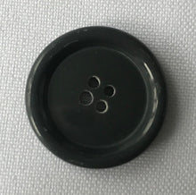 Load image into Gallery viewer, 4 Hole Flat Coat Button 15mm, 18mm, 20mm, 23mm, 25mm, Blue, Brown, Grey, Khaki, Beige
