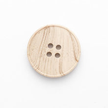 Load image into Gallery viewer, 4 Hole Wood Effect Plastic Buttons 15mm, 20mm and 23mm
