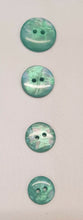 Load image into Gallery viewer, 2 Hole Iridescent Buttons - 13mm, 15mm, 18mm &amp; 20mm
