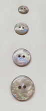 Load image into Gallery viewer, 2 Hole Iridescent Buttons - 13mm, 15mm, 18mm &amp; 20mm
