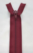 Load image into Gallery viewer, 10&quot; (25cm) Nylon Open Ended Zips
