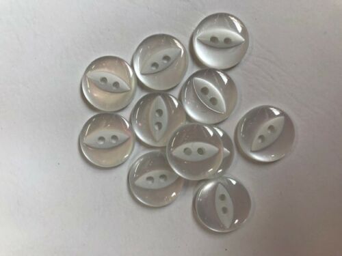 Fish Eye Buttons - Various Colours and Sizes Available