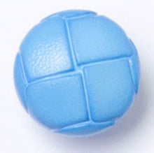 Load image into Gallery viewer, 15mm Leather Look Football Shank Buttons
