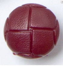 Load image into Gallery viewer, 15mm Leather Look Football Shank Buttons
